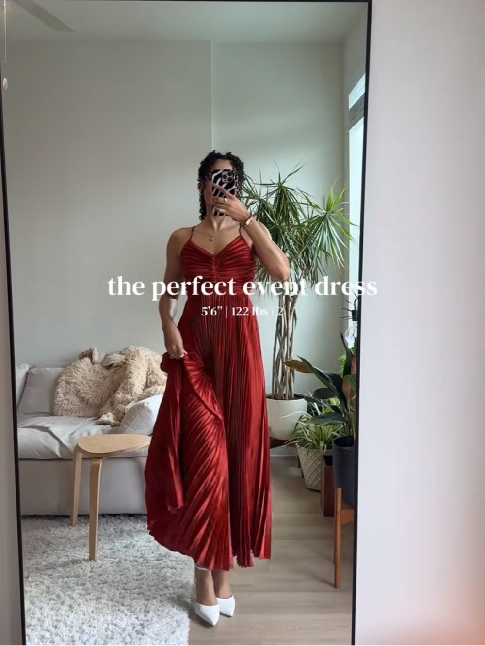 Petal & Pup Naira Pleated Maxi Dress Sunset Orange